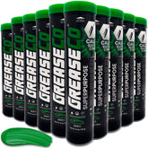 SuperPurpose™ Grease Tube 10 Pack | Calcium Sulfonate Grease EP | High Temp | Water Resistant | NLGI 2 | Grease Gun Cartridge Refill